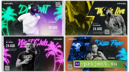 Videohive - Dj Night Slideshow Opener - 38557823 - Project for After Effects