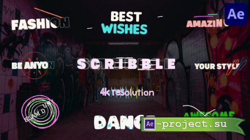 Videohive - Scribble Titles | After Effects - 38554842 - Project for After Effects