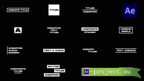 Videohive - Text Animation - 38544315 - Project for After Effects