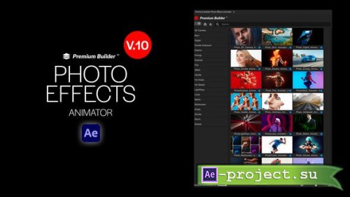 Videohive - Photo Effects Animator V.10 - 37693478 - Project & Script for After Effects