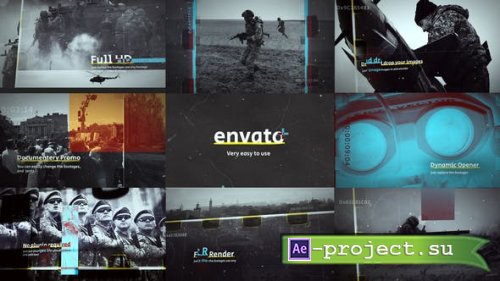 Videohive - Documentary Slideshow - 36738581 - Project for After Effects
