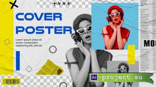 Videohive - Paper Opener Fashion Poster Slideshow - 38558920 - Project for After Effects
