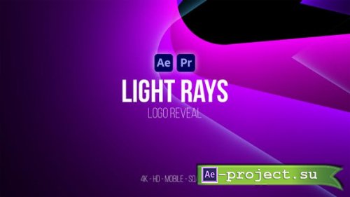 Videohive - Light Rays Logo Reveal - 37259691 - Project for After Effects