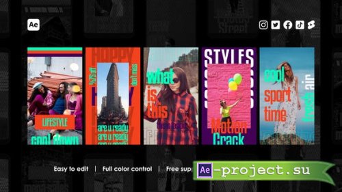 Videohive - Urban Instagram Stories - 38567714 - Project for After Effects 