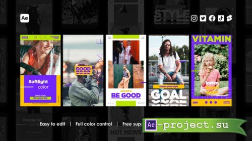 Videohive - Modern Instagram Stories - 38567725 - Project for After Effects
