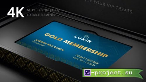 Videohive - Membership Card Intro Ad - 37942146 - Project for After Effects