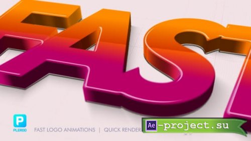 Videohive - Fast Logo Animations - 33055995 - Project for After Effects