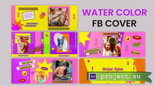 Videohive - Comic Kids Facebook Cover Template - 38587327 - Project for After Effects