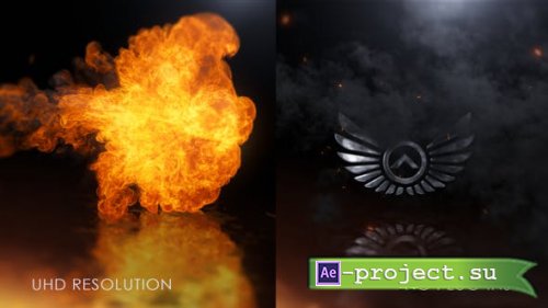 Videohive - Fire Logo Reveal - 38524206 - Project for After Effects