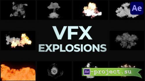 Videohive - VFX Explosions for After Effects - 38642447 - Project for After Effects