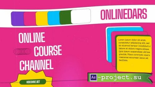 Videohive - Online Lessons Education Platform Promo - 38582931 - Project for After Effects