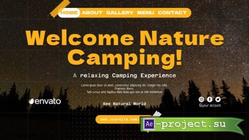 Videohive - Traveling and Camping Slideshow - 38595497 - Project for After Effects