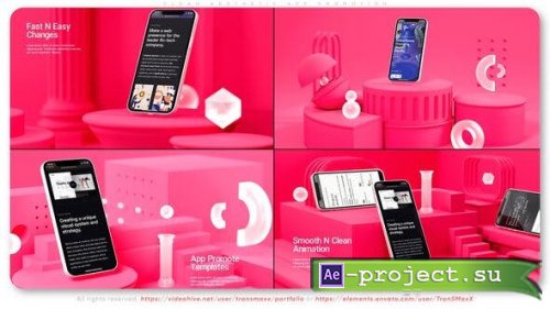 Videohive - Clean Aesthetic App Promotion - 38600614 - Project for After Effects