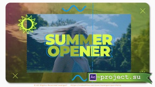 Videohive - Summer Opener - 37938397 - Project for After Effects