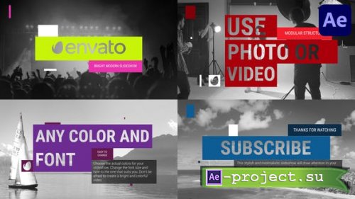 Videohive - Bright Modern Slideshow | After Effects - 38616819 - Project for After Effects