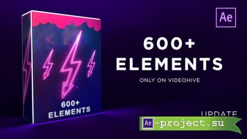 Videohive - 600+ Elements - 23271575 - Project for After Effects
