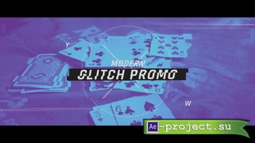 Videohive - Modern Glitch Promo - 20133087 - Project for After Effects