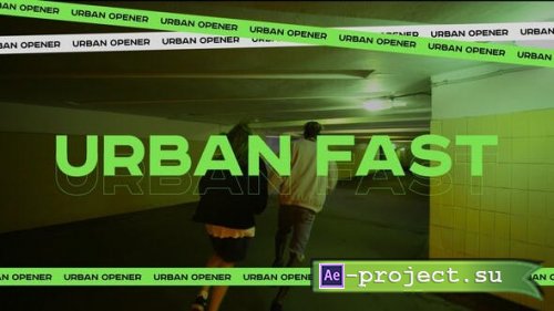 Videohive - Fast Urban Intro - 38496452 - Project for After Effects