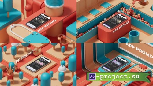 Videohive - Isometric Phone Display - 38649191 - Project for After Effects