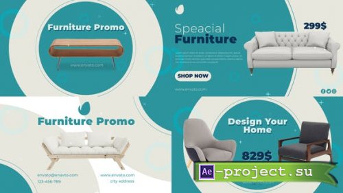 Videohive - Furniture Architecture Promo - 38661450 - Project for After Effects