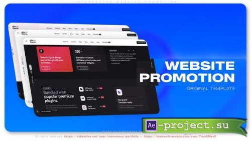 Videohive - Interesting Website Promotion - 38650000 - Project for After Effects