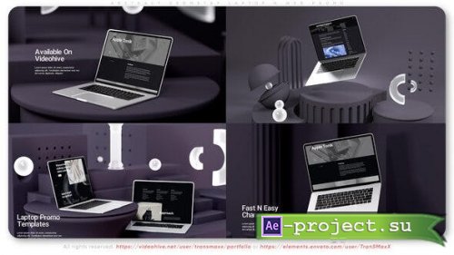 Videohive - Abstract Geometry Laptop N Web Promo - 38650011 - Project for After Effects