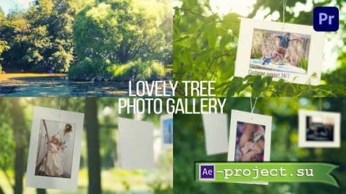 Videohive - Lovely Tree Photo Gallery - 38569897 - Premiere Pro Templates