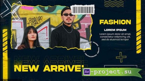 Videohive - Fashion Streetwear Slideshow Opener - 38676106 - Project for After Effects