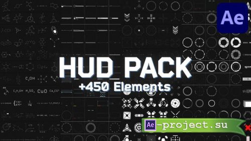 Videohive -  HUD Pack | Part 6 - 38668272 - Project for After Effects