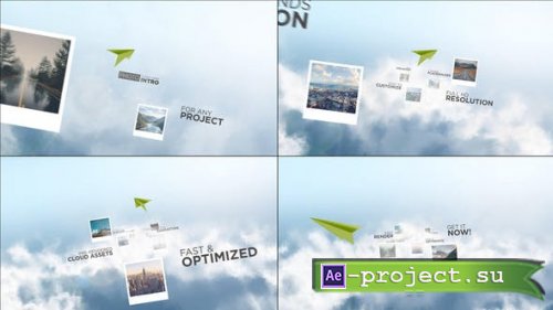 Videohive - Photo Cloud Logo Intro - 24123263 - Project for After Effects