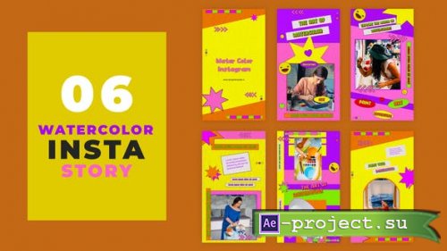 Videohive - Colourful Abstract Instagram Story - 38707767 - Project for After Effects