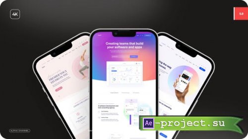 Videohive - Phone Mockup - Package 05 - 38691836 - Project for After Effects