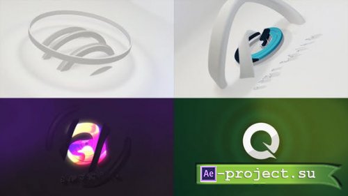 Videohive - Circular Abstract 3D Logo Reveal - 38715833 - Project for After Effects