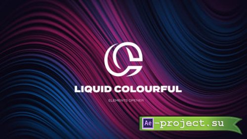 Videohive - Liquid and Colourful Elements Opener - 38709867 - Project for After Effects
