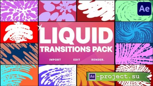 Videohive - Liquid Transitions | After Effects - 38725723 - Project for After Effects