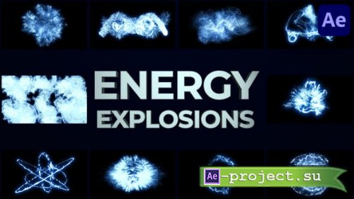 Videohive - Energy Explosions And Transitions for After Effects - 38725723