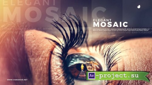 Videohive - Elegant Mosaic - 23381830 - Project for After Effects
