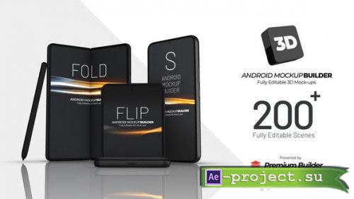 Videohive - Android Mock-Up Builder - 36502542 - Project for After Effects