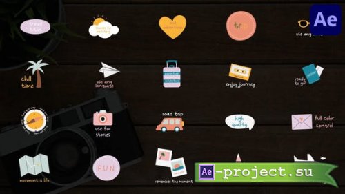 Videohive - Travel Titles | After Effects - 38744173 - Project for After Effects