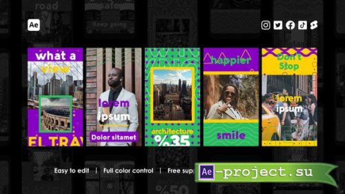 Videohive - Instagram Urban Stories - 38770314 - Project for After Effects