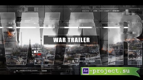 Videohive - War Trailer - 36538849 - Project for After Effects
