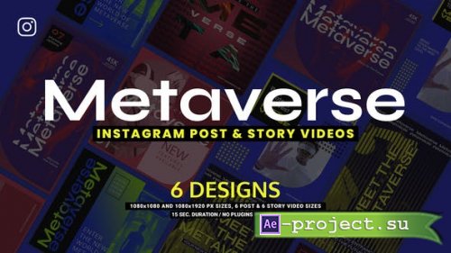 Videohive - Metaverse Instagram Promotion - 38706529 - Project for After Effects