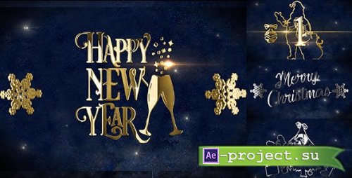 Videohive - New Year and Christmas Countdown - 21023728 - Project for After Effects