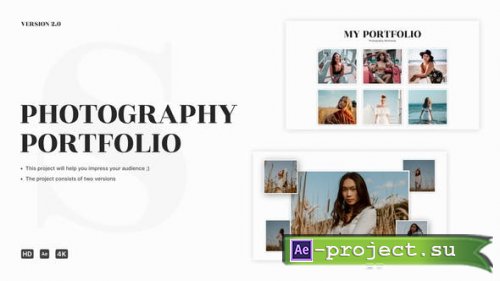 Videohive - Photography Portfolio 2.0 - 38747719 - Project for After Effects