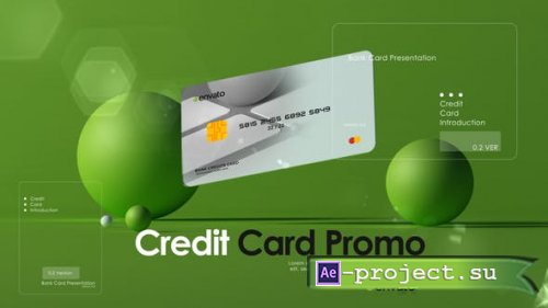  Videohive - Credit Card Introduction - 38752283 - Project for After Effects