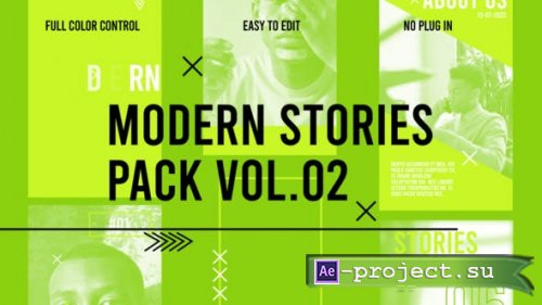Videohive - Modern Stories Pack vol.02 - 38761336 - Project for After Effects