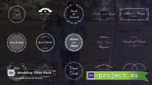 Videohive - Wedding Titles / After Effects - 23796801 - Project for After Effects