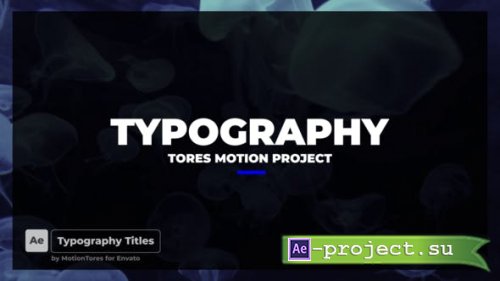 Videohive - Typography Titles / After Effects - 30621008 - Project for After Effects