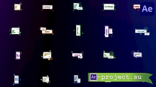 Videohive - Pop Up Titles for After Effects - 38840326 - Project for After Effects