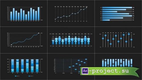 Videohive - Infographic Charts - 38841377 - Project for After Effects